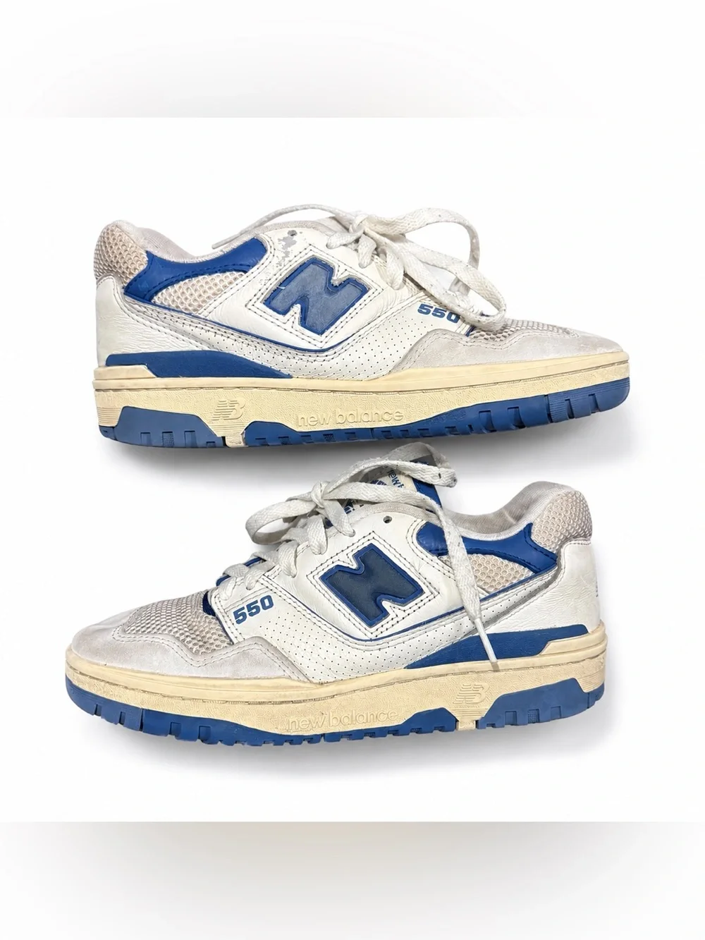 New Balance 550 Sea Salt Blue Agate – Men’s 5.5 / Women’s 7